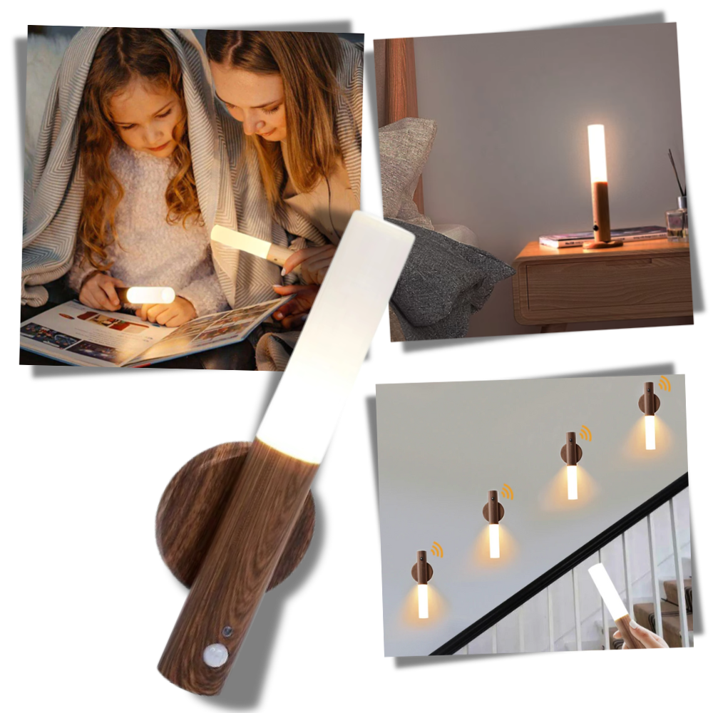 Hareket Sensörlü Şarj Edilebilir Lamba Torche - Ozerty