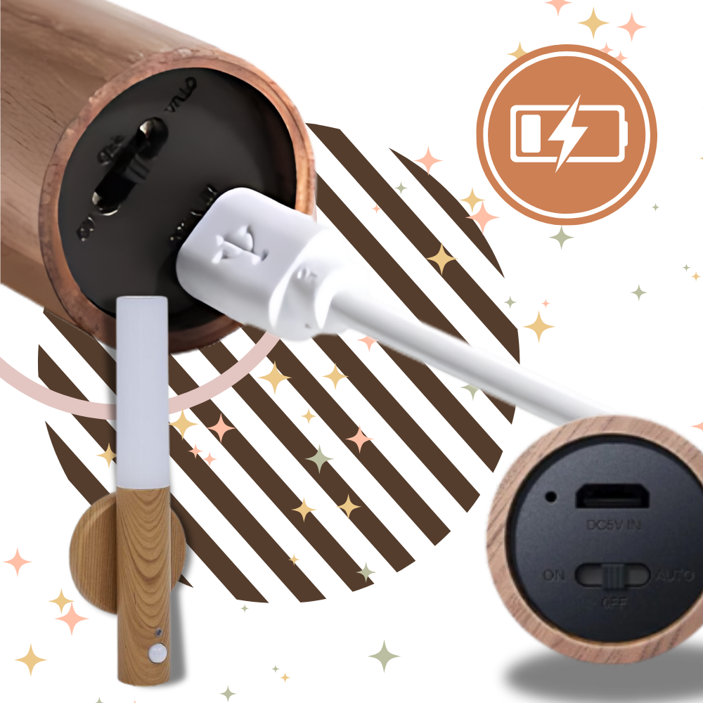 Hareket Sensörlü Şarj Edilebilir Lamba Torche - Ozerty