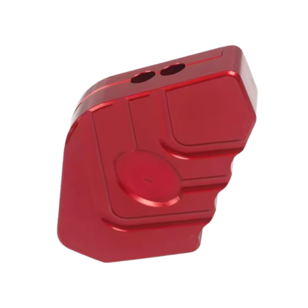 Motosiklet Alaşımlı Kickstand Kombinasyonu -Kırmızı - Ozerty