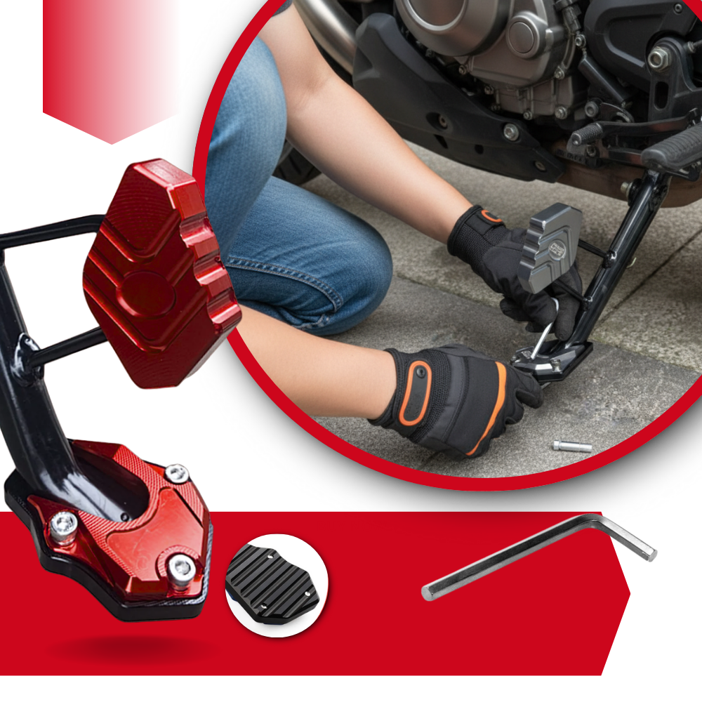 Motosiklet Alaşımlı Kickstand Kombinasyonu - Ozerty