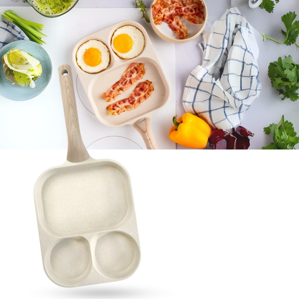 Çok Bölmeli Pişirme Tavası - Ozerty