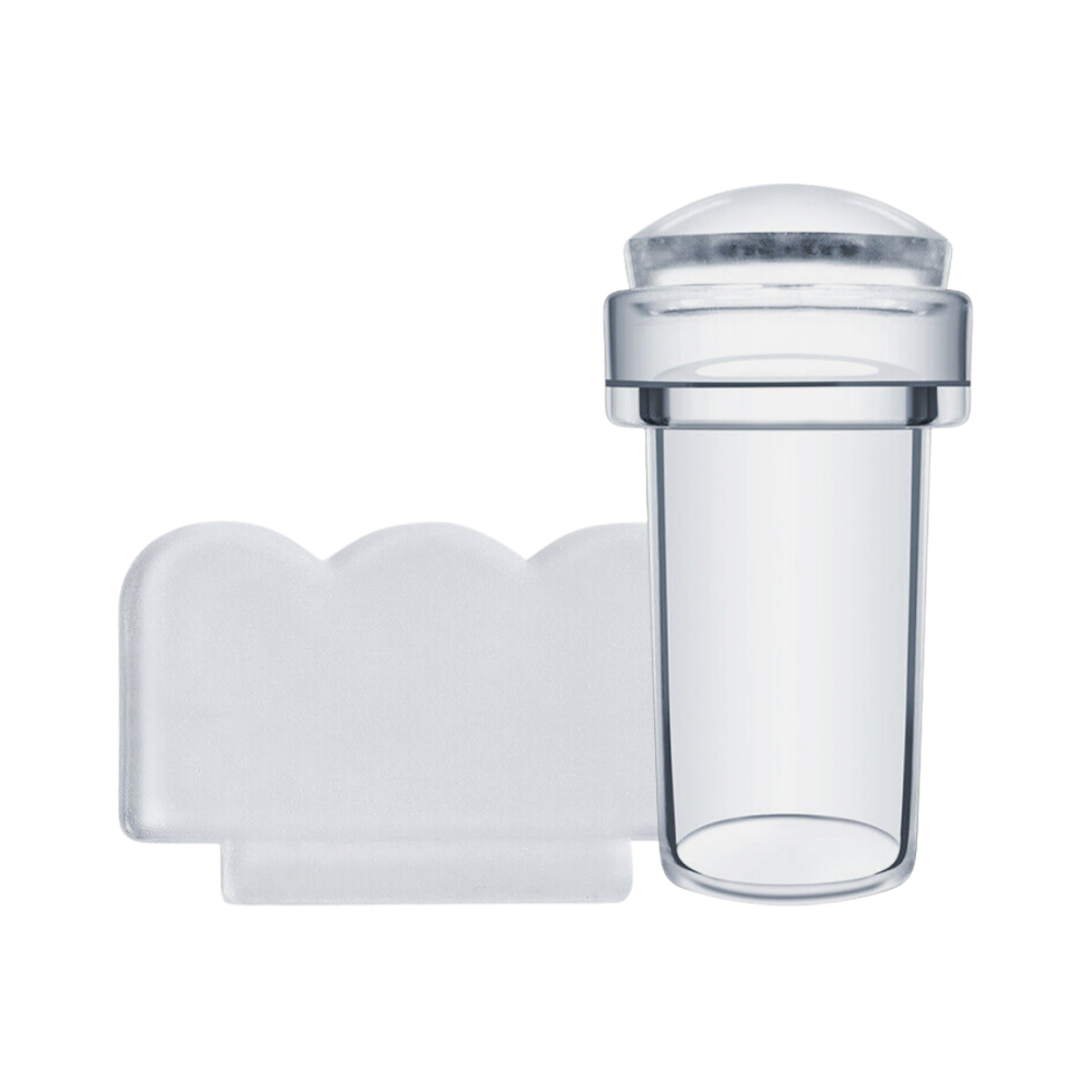 Mükemmel Simetri Şeffaf Tırnak Sanat Aracı -Şeffaf - Ozerty