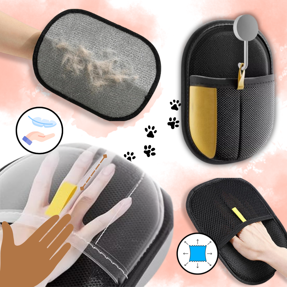 Evcil Hayvan Tüy Toplayıcı Eldiven - Ozerty