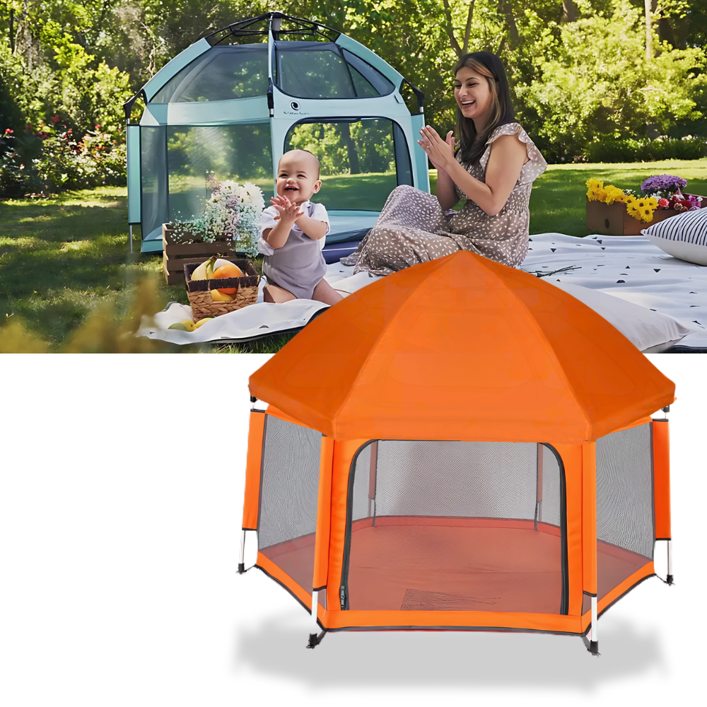 Retractable Net Children's Playground