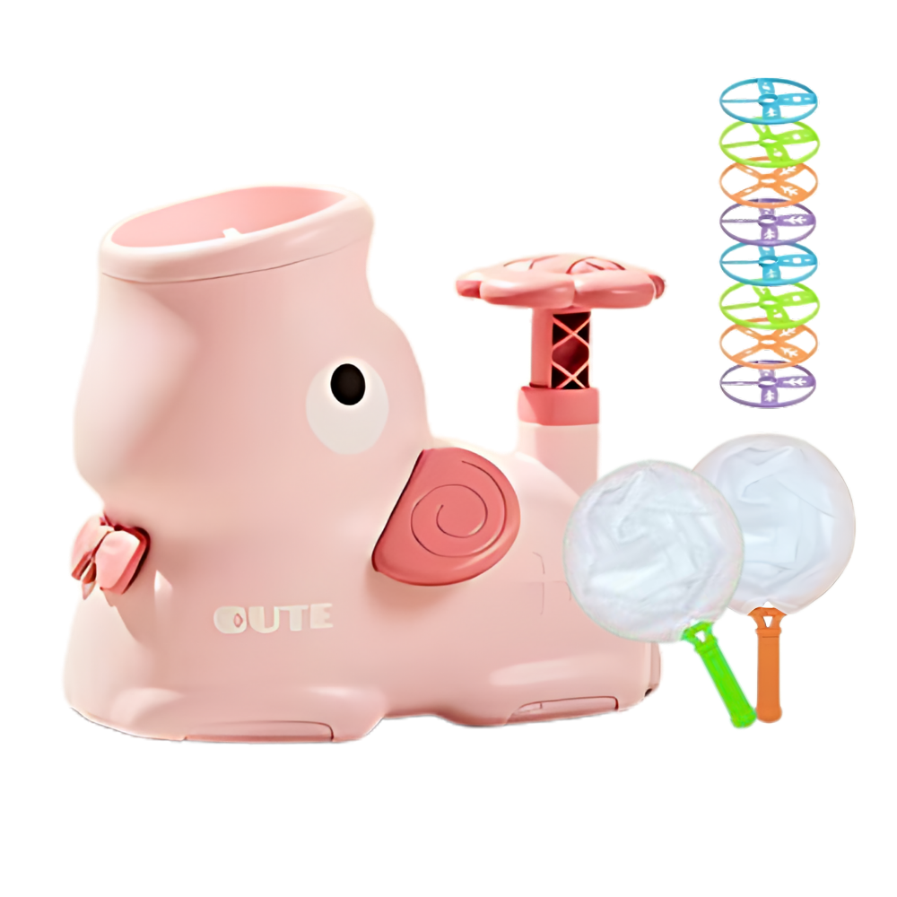 Taşınabilir Kolay Öğle Yemeği Uçan Disk Oyuncak -Pembe - Ozerty