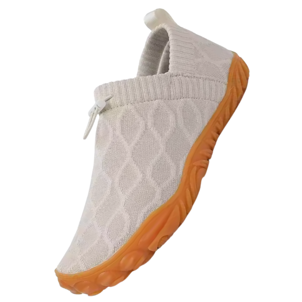 Prime Rahat Yalınayak Ayakkabılar -Bej - Ozerty