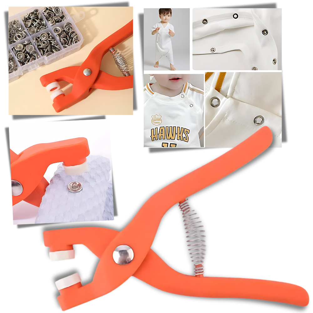 Hızlı Montaj Çıtçıtlı Düğmeye Basma - Ozerty