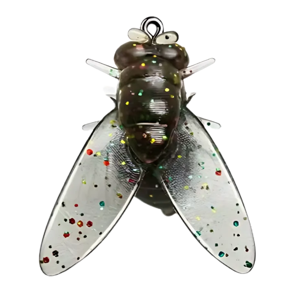 Gerçekçi Sinek Balıkçılığı Yemi -Siyah - Ozerty