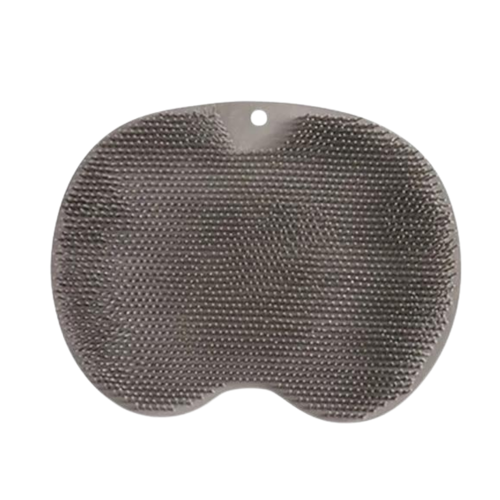 Sırt ve Ayaklar için Rahatlatıcı Duş Fırçası -Gri - Ozerty