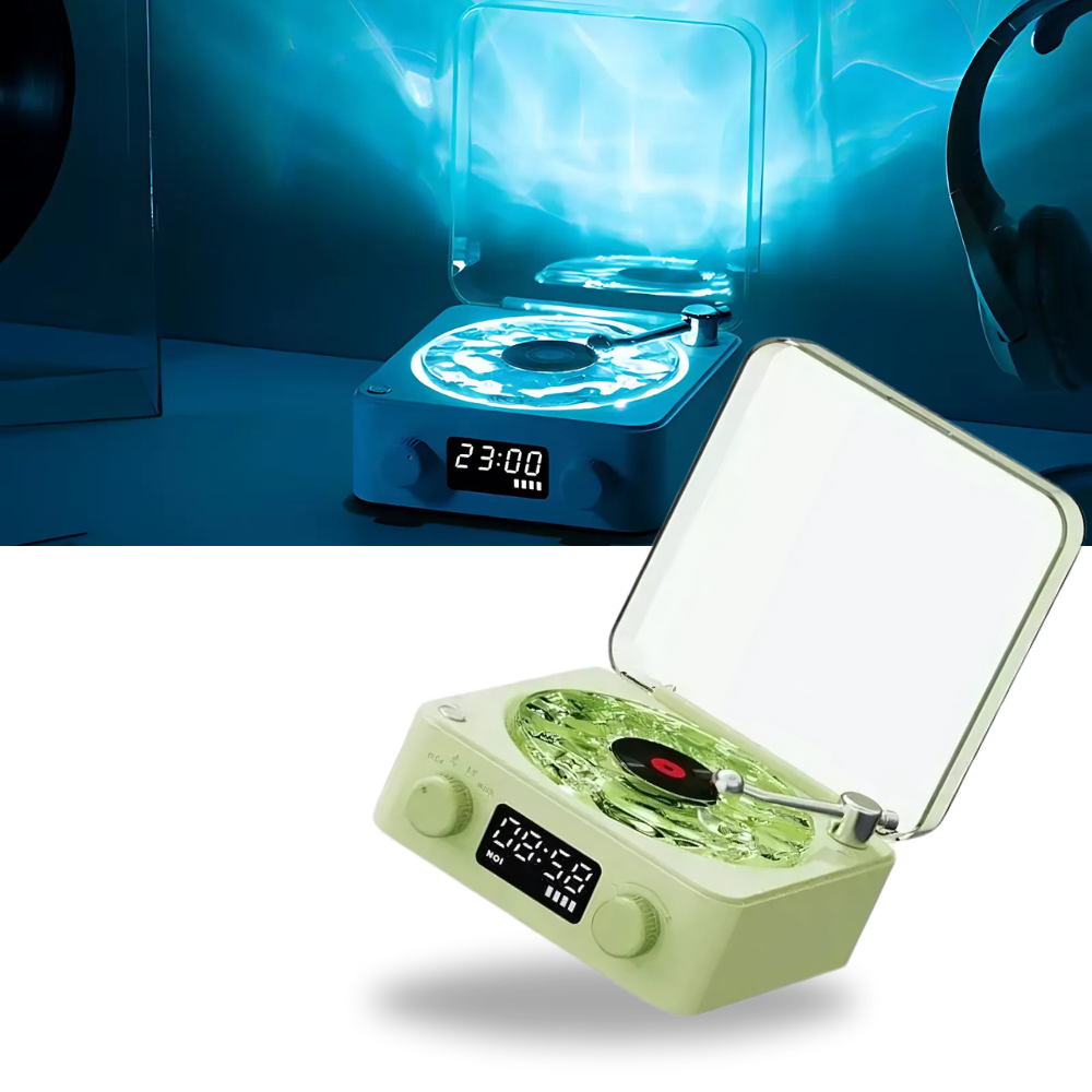 Retro Tarzı Waves Vinil Çalar - Ozerty