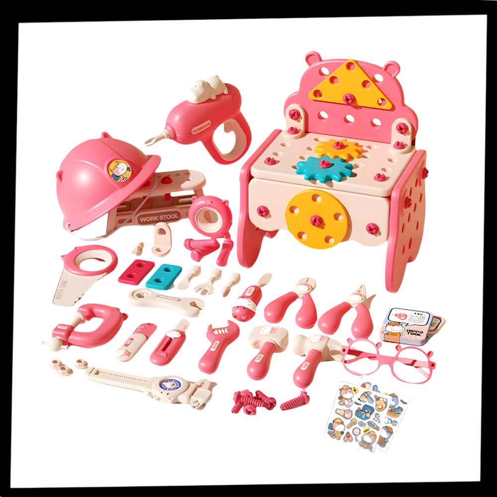 Vida Bulmaca Çocuk Alet Kutusu - Ozerty