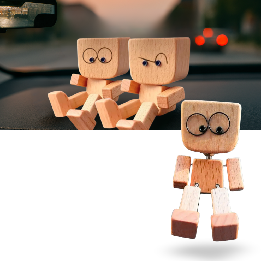 Sallanan Tuhaf Bobblehead Figürin - Ozerty