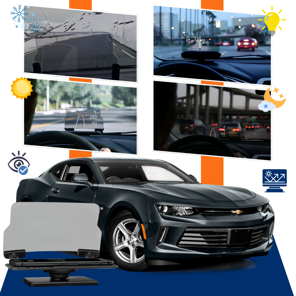 Akıllı Gösterge Paneli Araç Hud - Ozerty