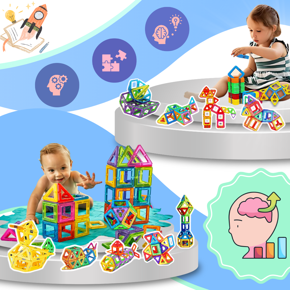 Çıtçıtlı Manyetik Bloklar - Ozerty