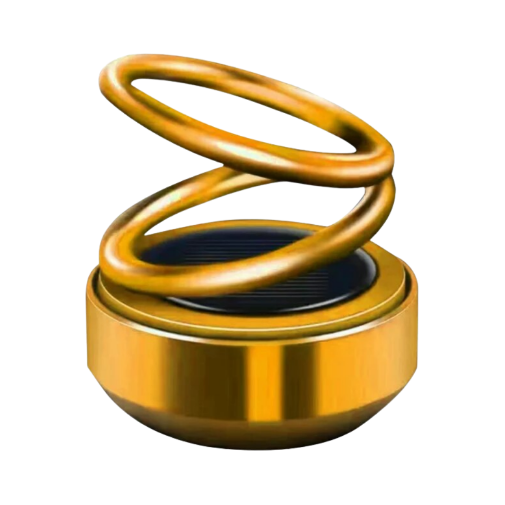 Güneş Enerjili Araç Isıtıcısı ve Ön Cam Buz Çözücü -Altın - Ozerty