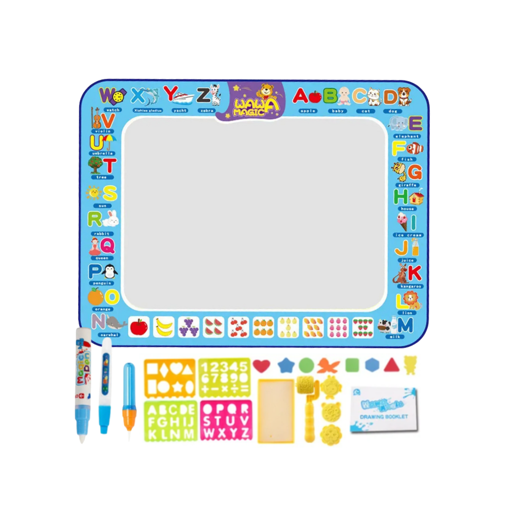 Uyarıcı Su Doodle Matı -Alfabe - Ozerty