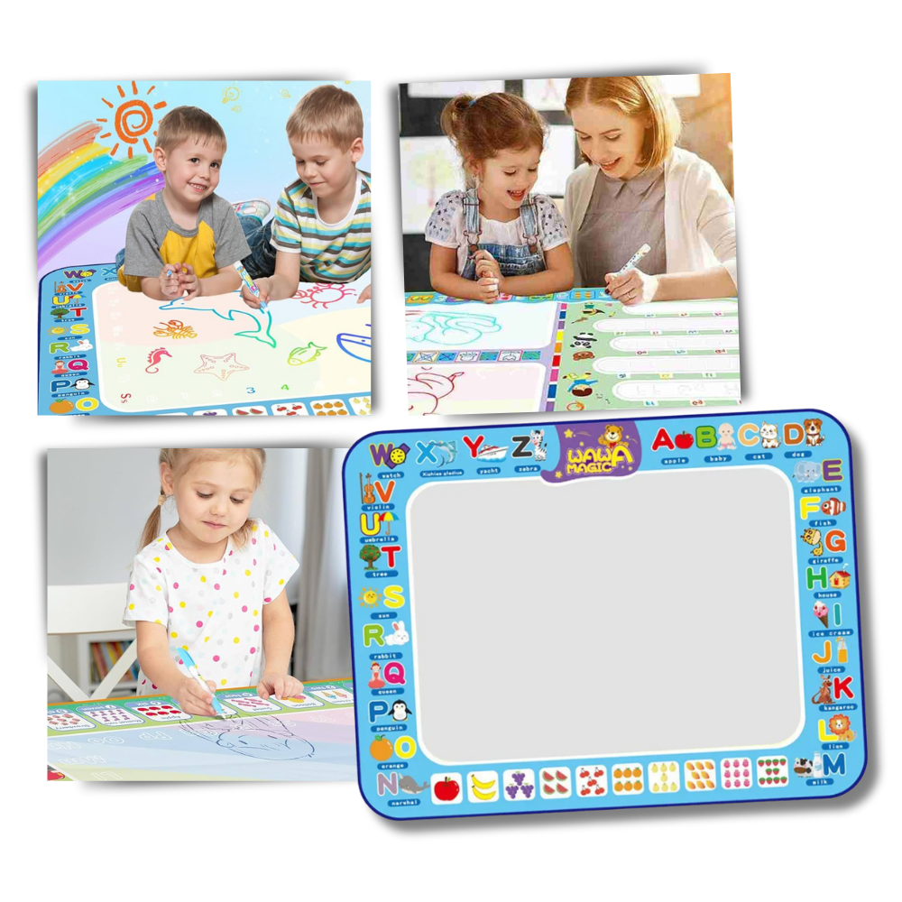 Uyarıcı Su Doodle Matı - Ozerty