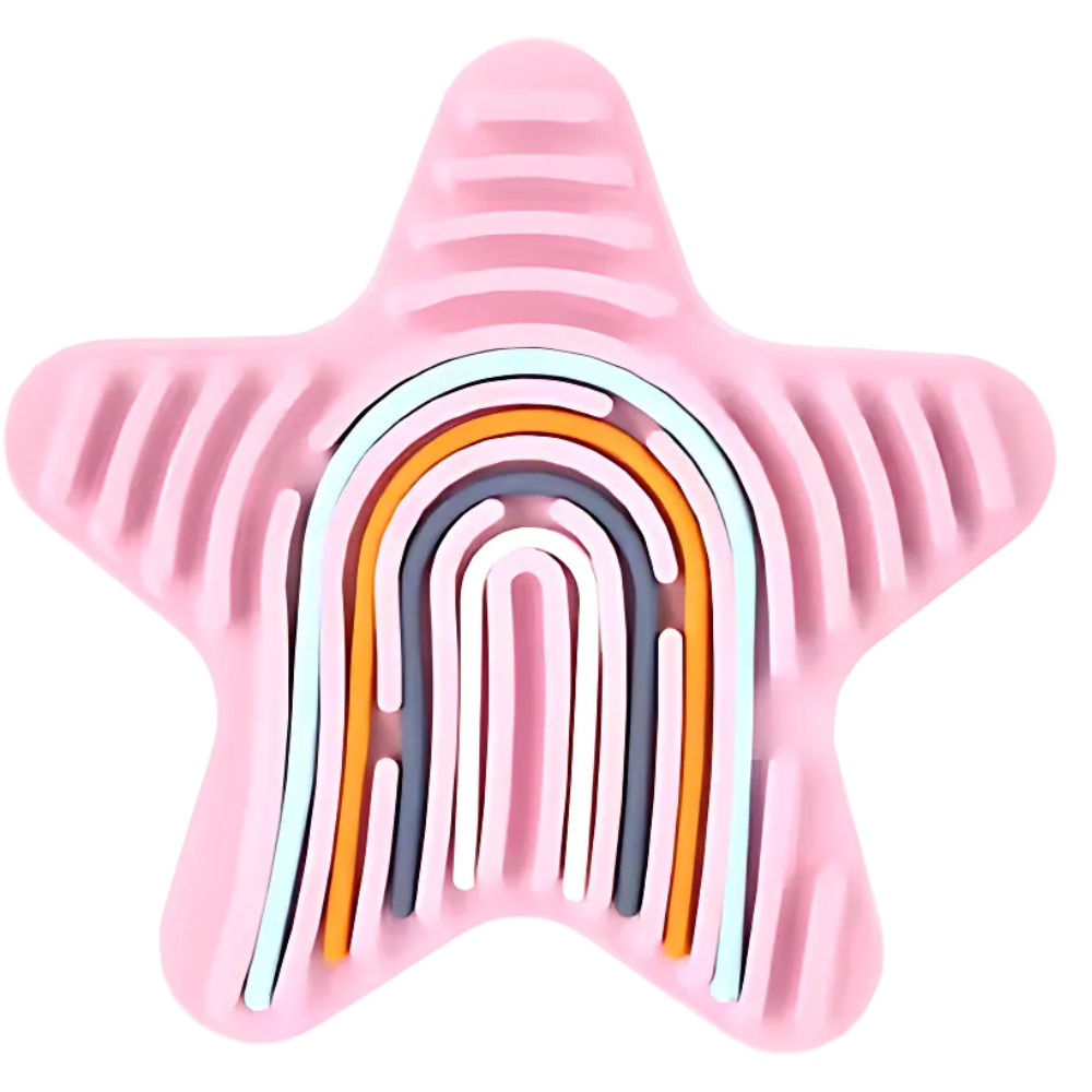 Stres Giderici Duyusal Etkinlik Panosu -Pembe - Ozerty