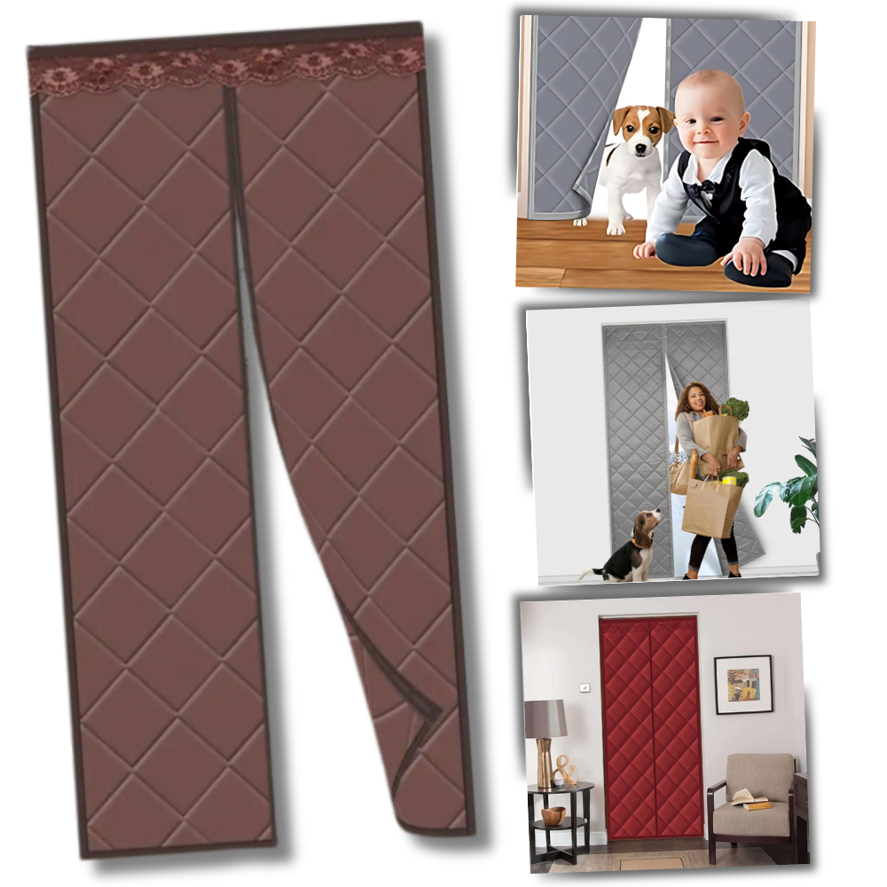 Şık Termal Verimli Kapı Perdesi - Ozerty