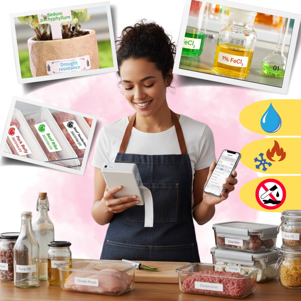 Taşınabilir Termal Etiket Yazıcısı - Ozerty