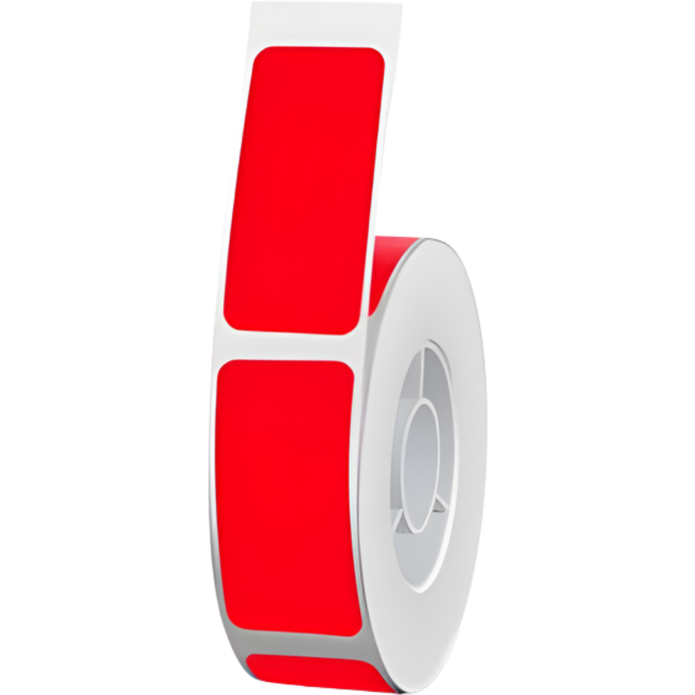 Taşınabilir Termal Etiket Yazıcısı -Kırmızı - Ozerty