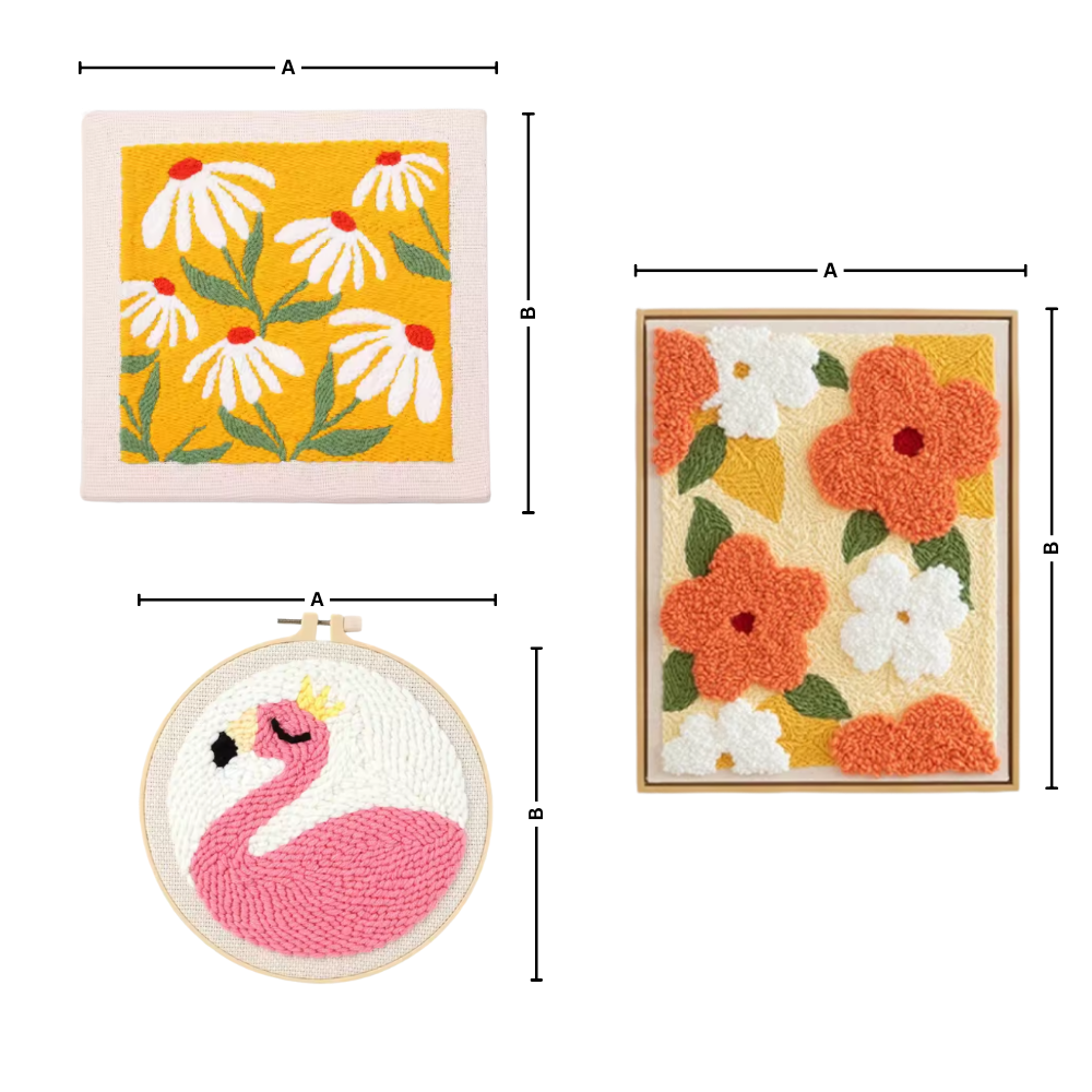 Tranquil İplik Punch İğne Seti - Ozerty