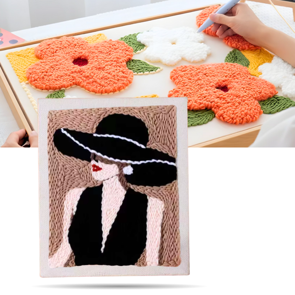 Tranquil İplik Punch İğne Seti - Ozerty