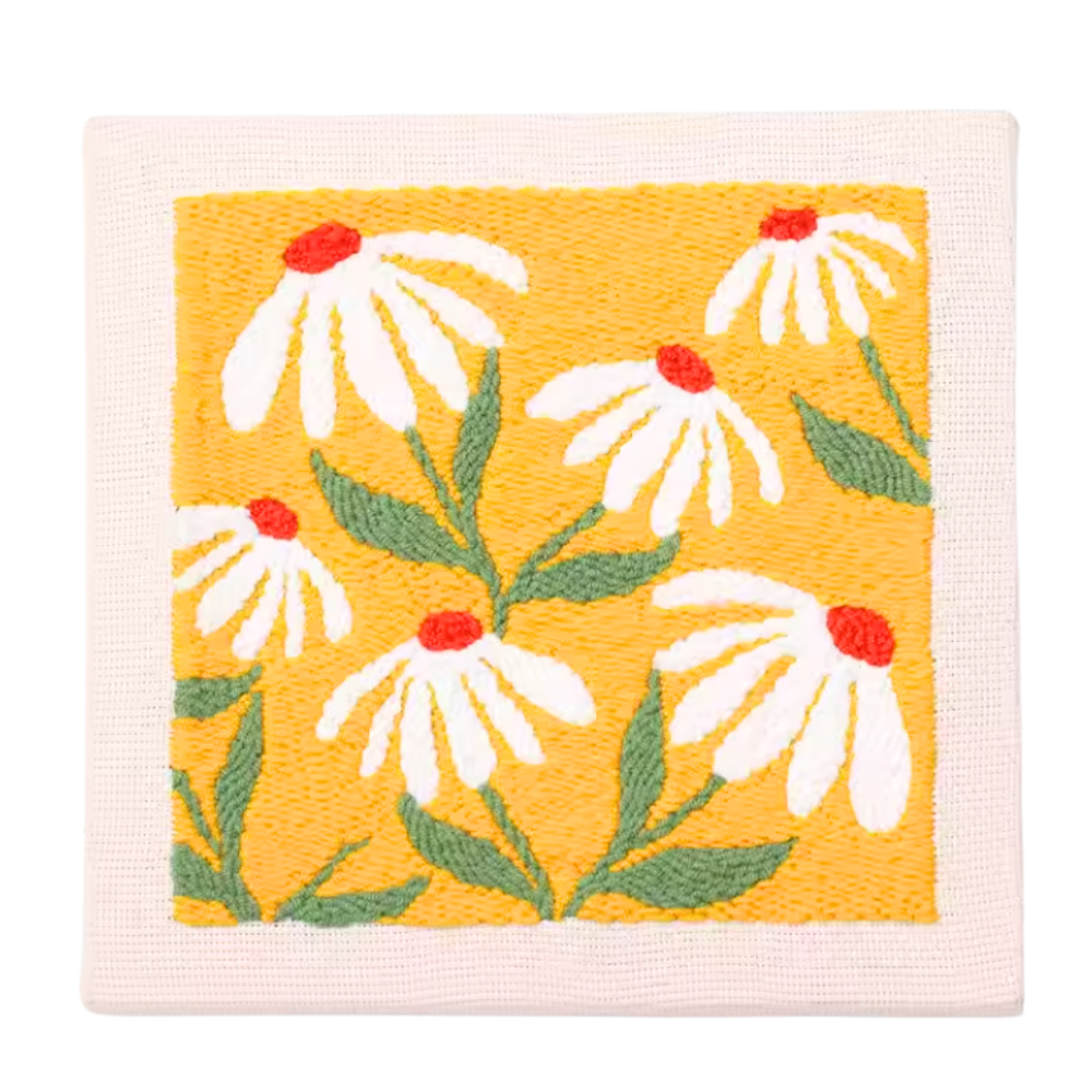 Tranquil İplik Punch İğne Seti -Zambak Çiçekleri Seti - Ozerty