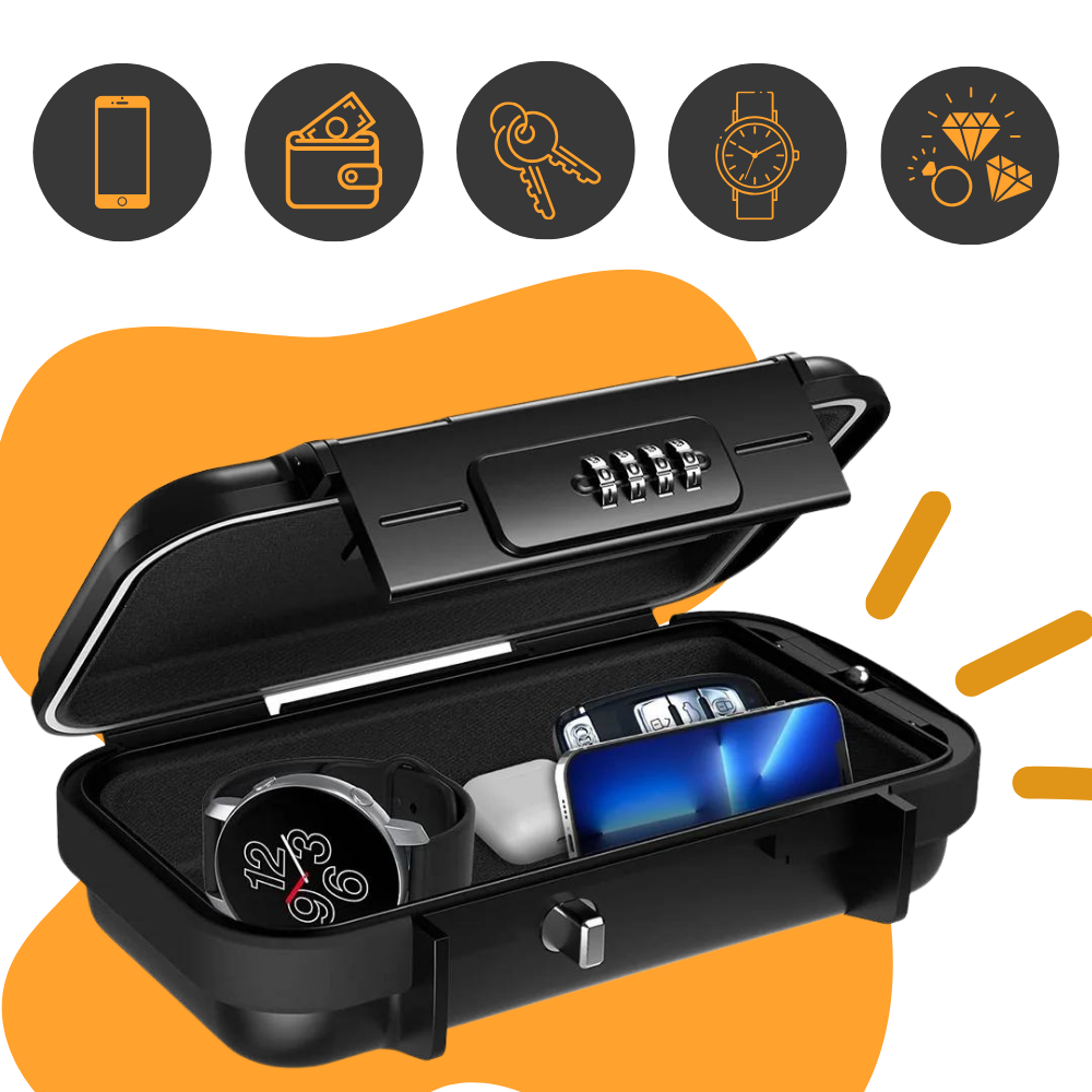 Su Geçirmez Küçük Kilitlenebilir Saklama Kutusu - Ozerty