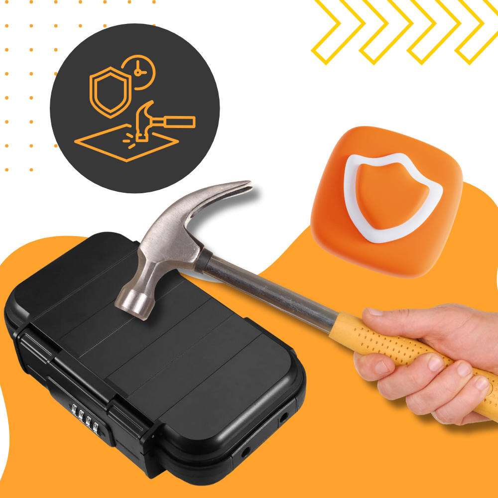 Su Geçirmez Küçük Kilitlenebilir Saklama Kutusu - Ozerty