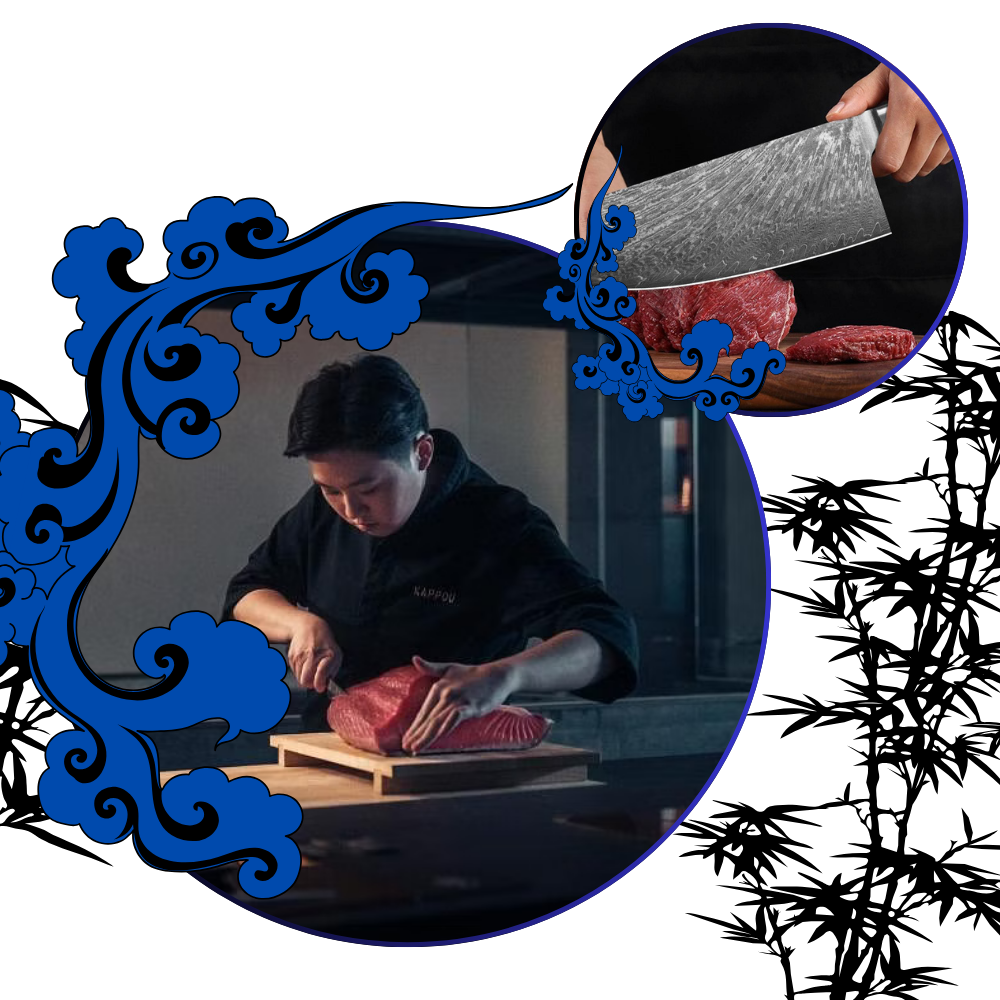 Sarı Deniz Serisi Japon Bıçakları - Ozerty