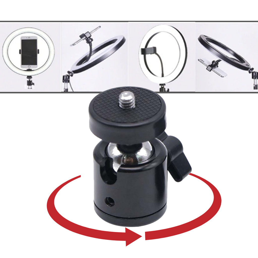 16 cm Standlı LED Halka Işık - Ozerty
