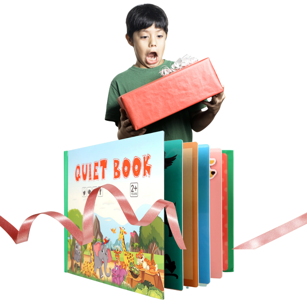 Çocuklar için Montessori Eğitici Kitap Oyuncak - Ozerty