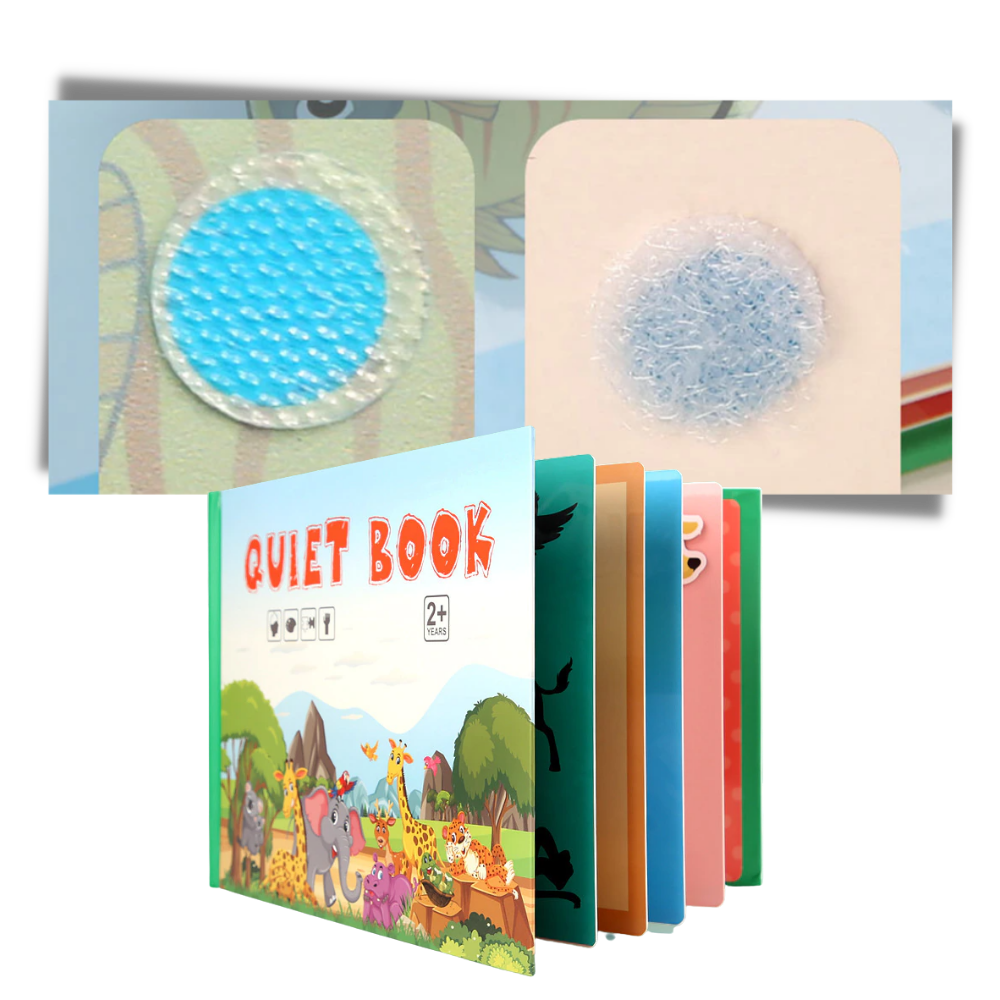 Çocuklar için Montessori Eğitici Kitap Oyuncak - Ozerty