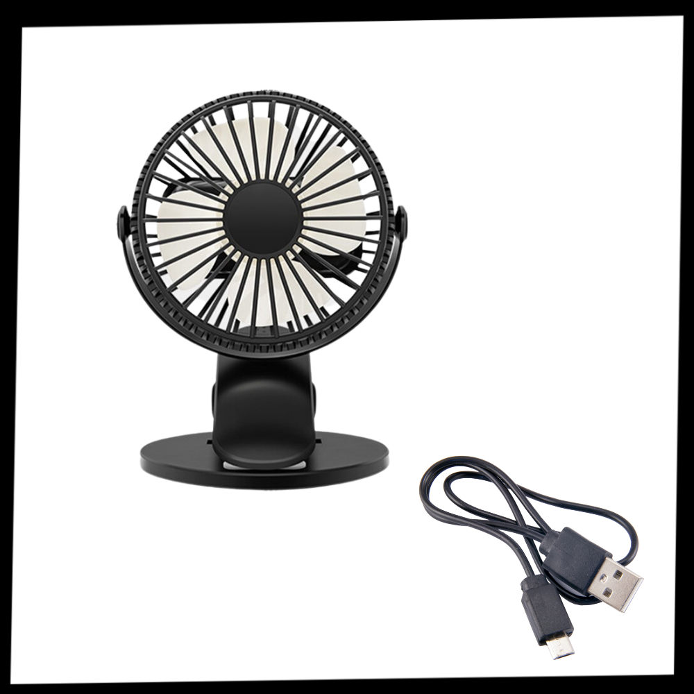 Taşınabilir Şarj Edilebilir USB Fan - Ozerty