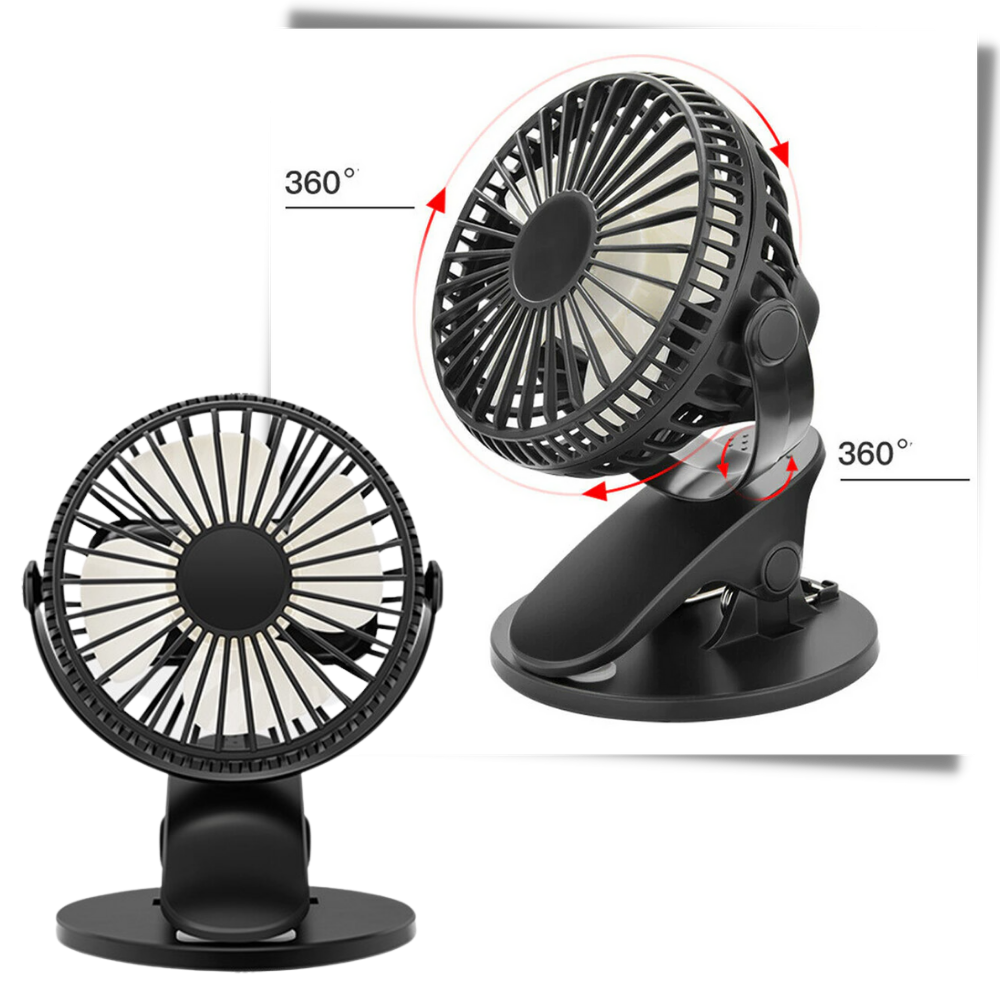 Taşınabilir Şarj Edilebilir USB Fan - Ozerty