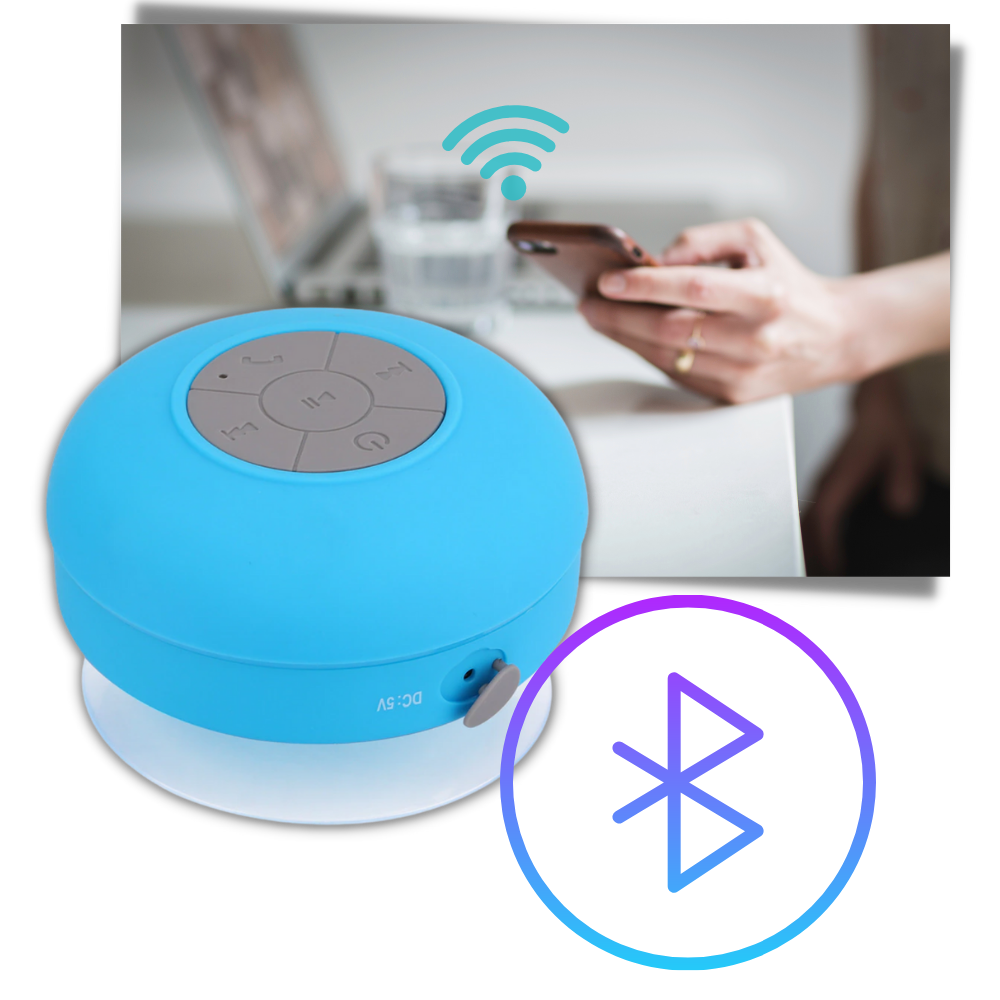 Mini Su Geçirmez Bluetooth Hoparlör - Ozerty