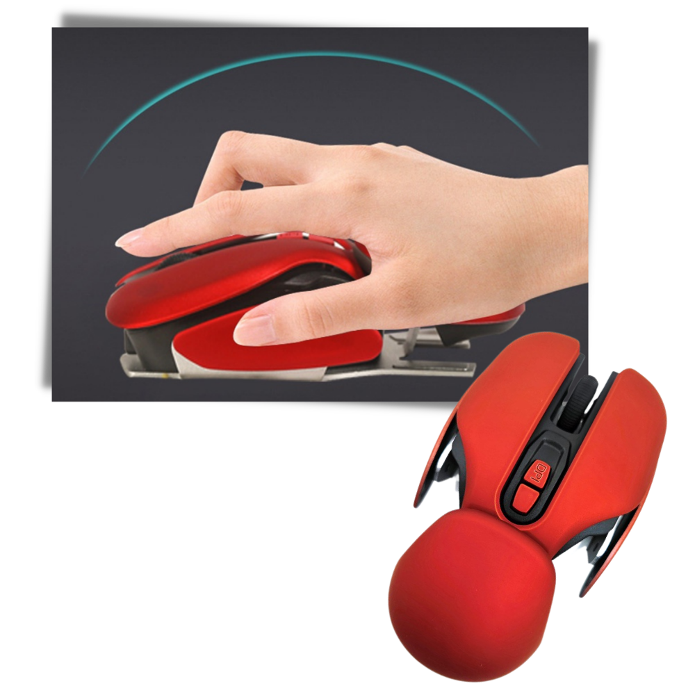 Kablosuz Ergonomik Oyun Mouse'u - Ozerty