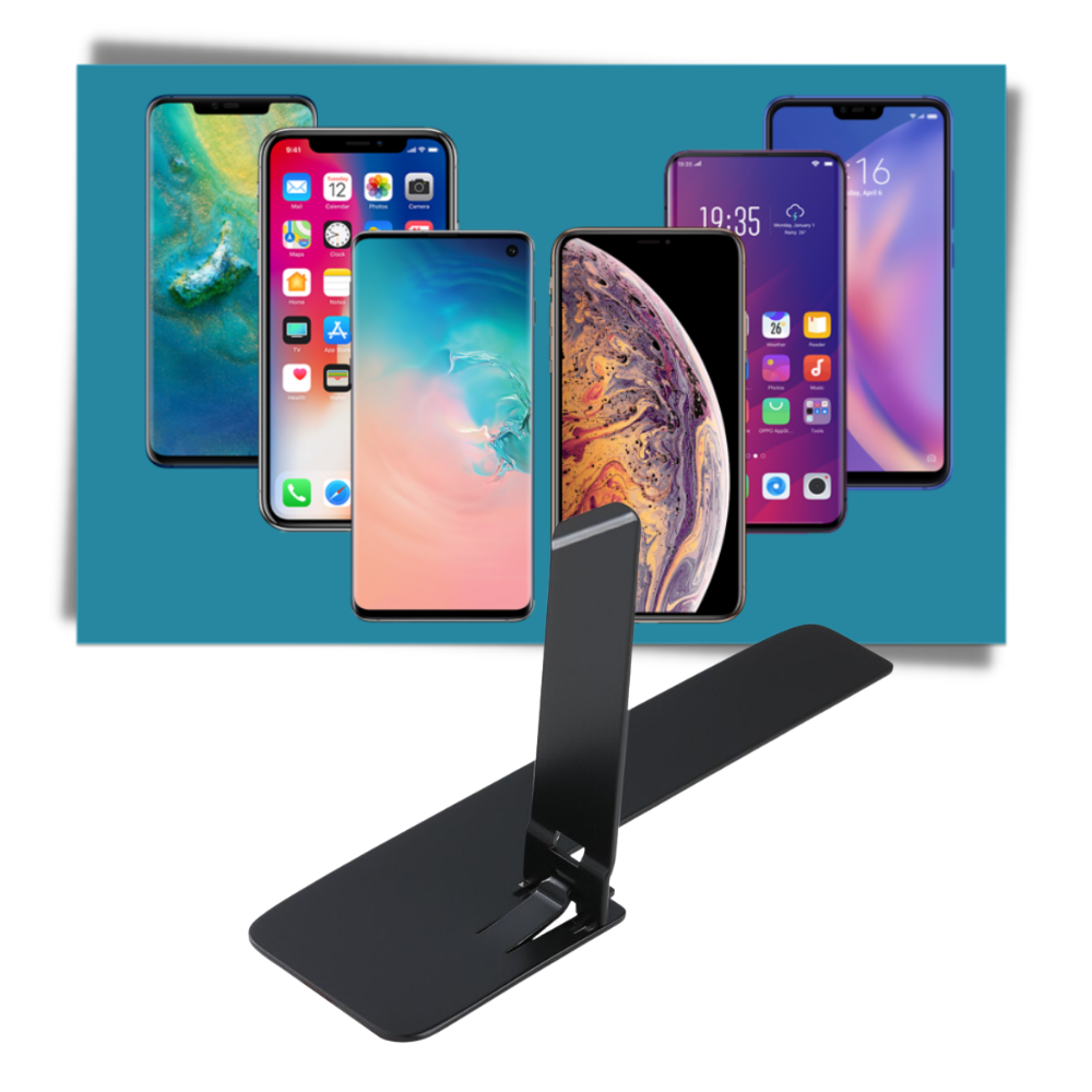 Ultra İnce Metal Telefon Standı - Ozerty