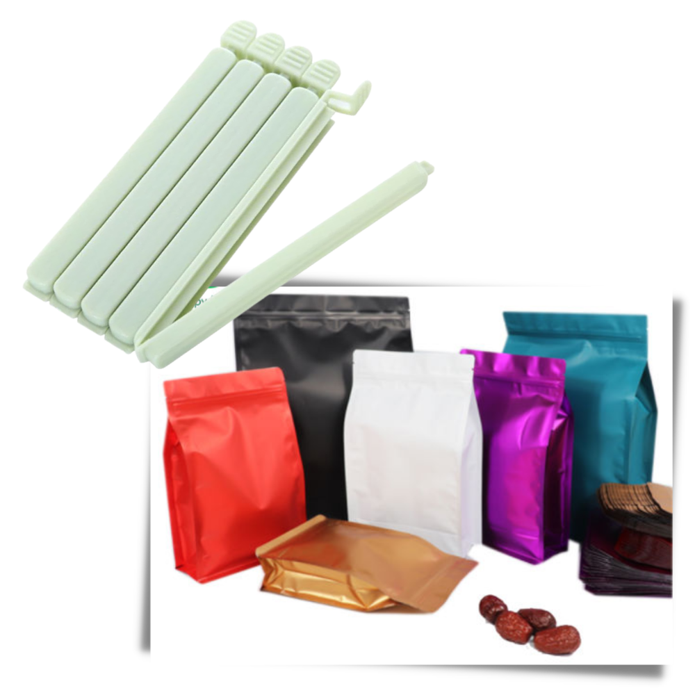 15'li Paket Gıda Paketi Kapama Klipsi - Ozerty