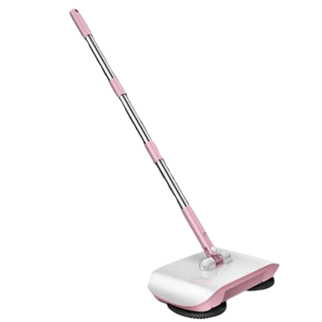 2'si 1 arada otomatik süpürge -Pembe - Ozerty