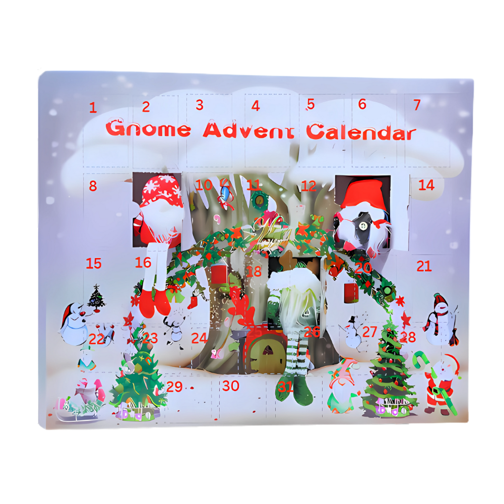 31 Günlük Geri Sayım Gnome Advent Takvimi - Ozerty