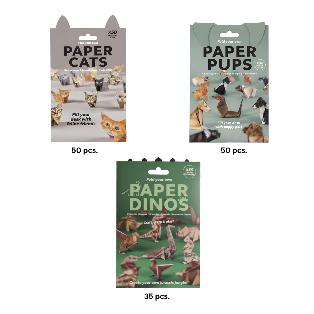 3D Pet Origami Kağıdı - Ozerty