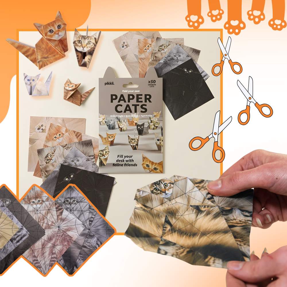 3D Pet Origami Kağıdı - Ozerty