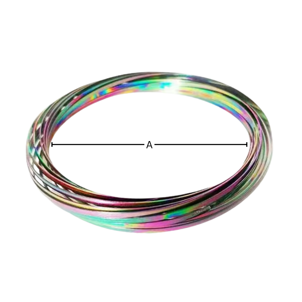 3D Paslanmaz Çelik Kol Slinky - Ozerty