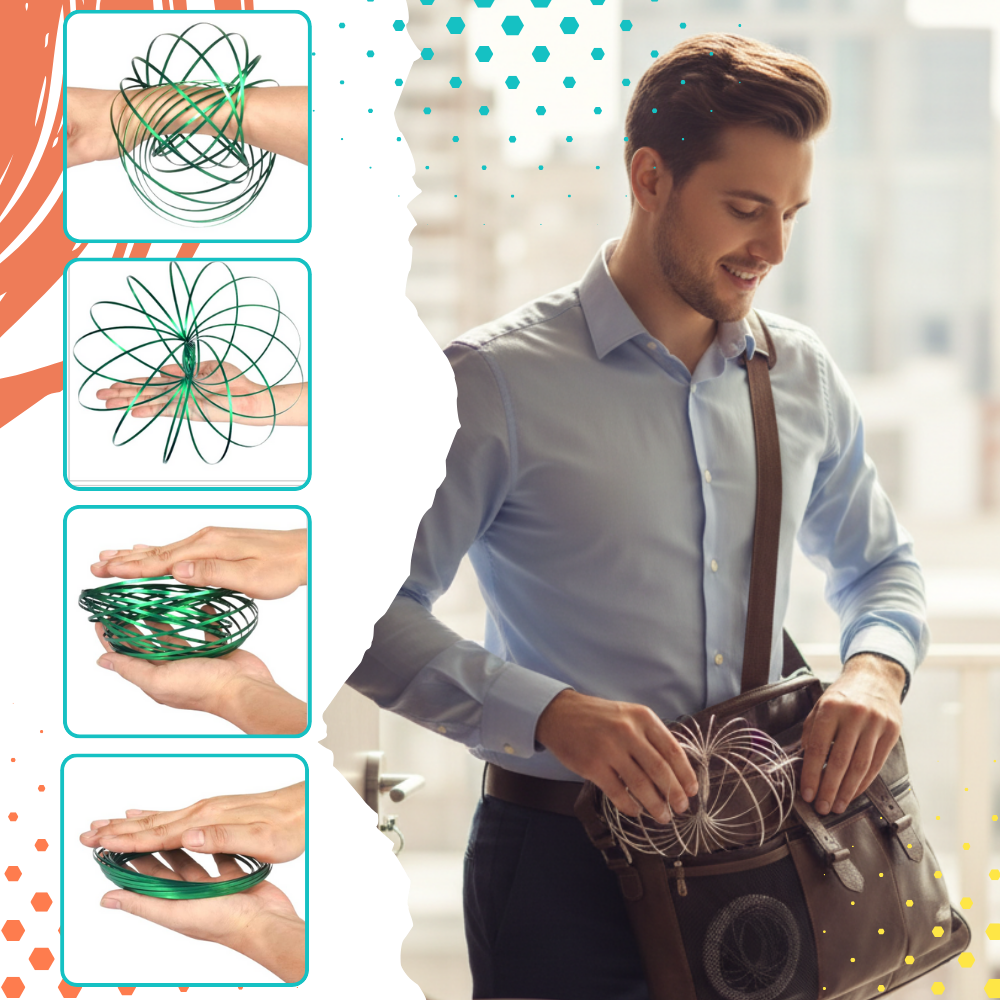 3D Paslanmaz Çelik Kol Slinky - Ozerty