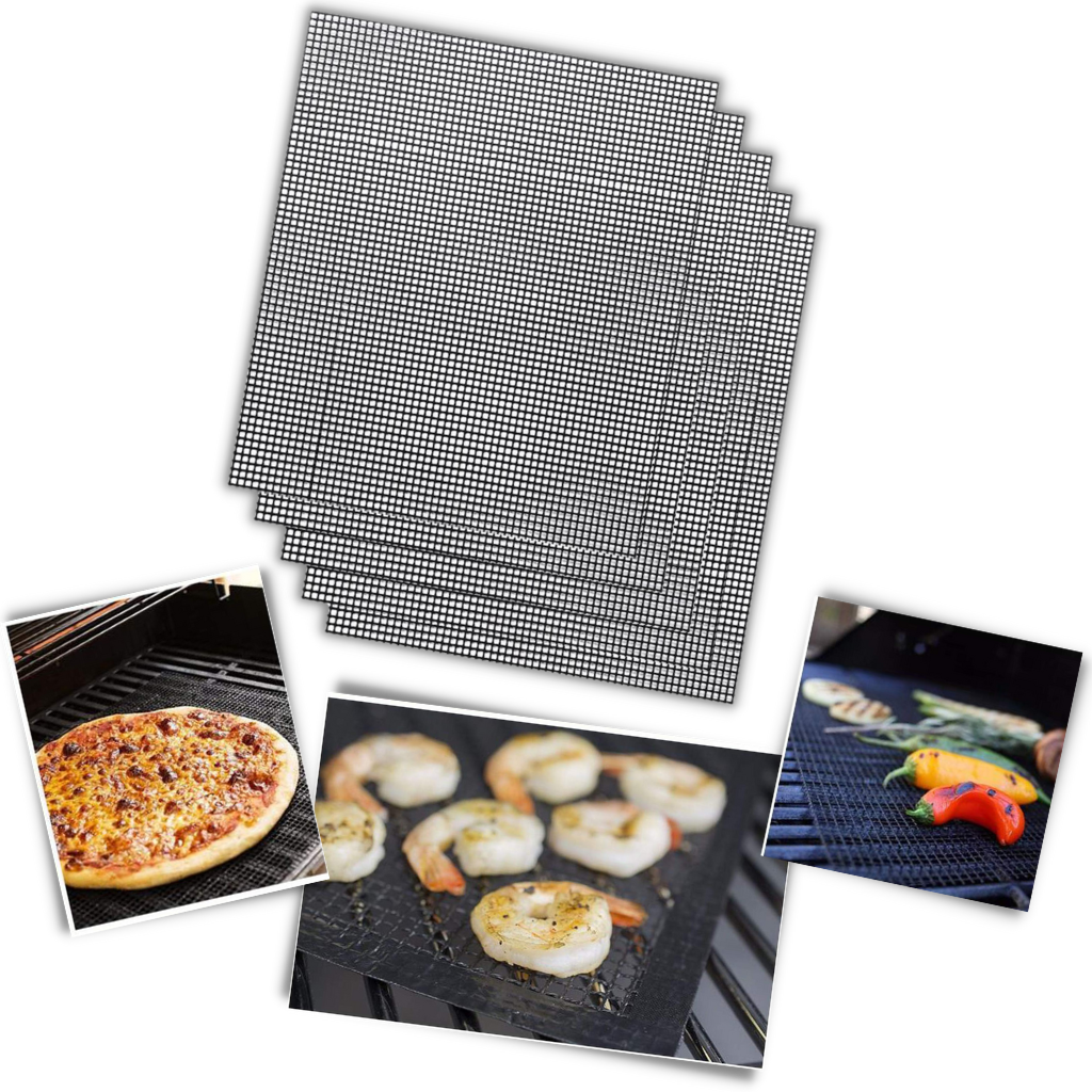 5 Parçalı Yapışmaz Barbekü Matı - Ozerty