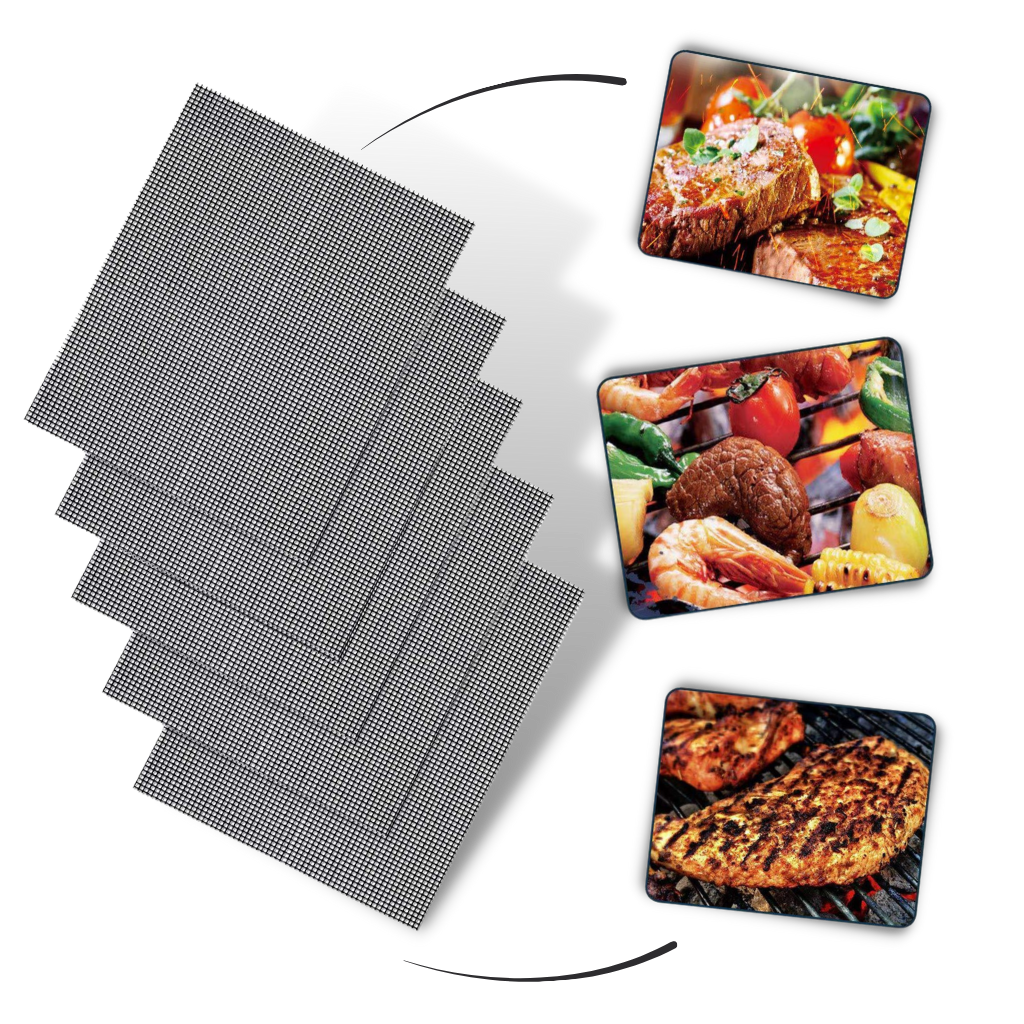 5 Parçalı Yapışmaz Barbekü Matı - Ozerty