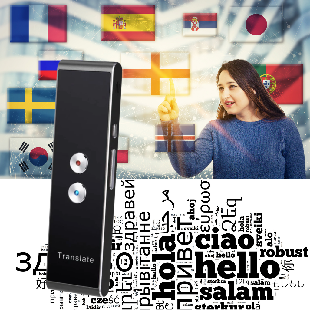 Anında taşınabilir dil çevirmeni - Ozerty