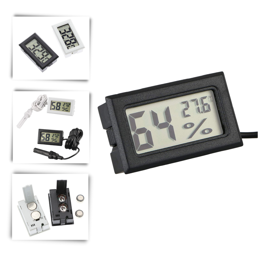 Mini Dijital LCD Higrometre Termometre - Ozerty